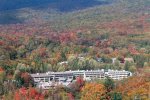 Pollard Brook Resort Surrounded by Fall Foliage
